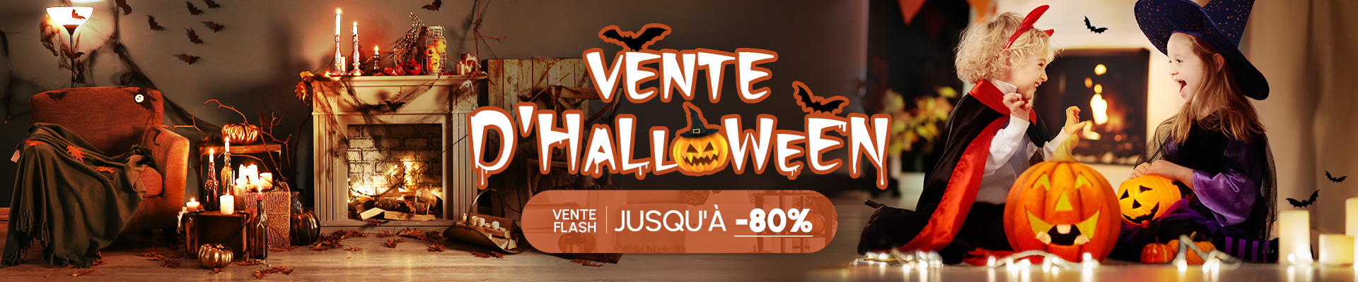 Soldes d'Halloween - Homary
