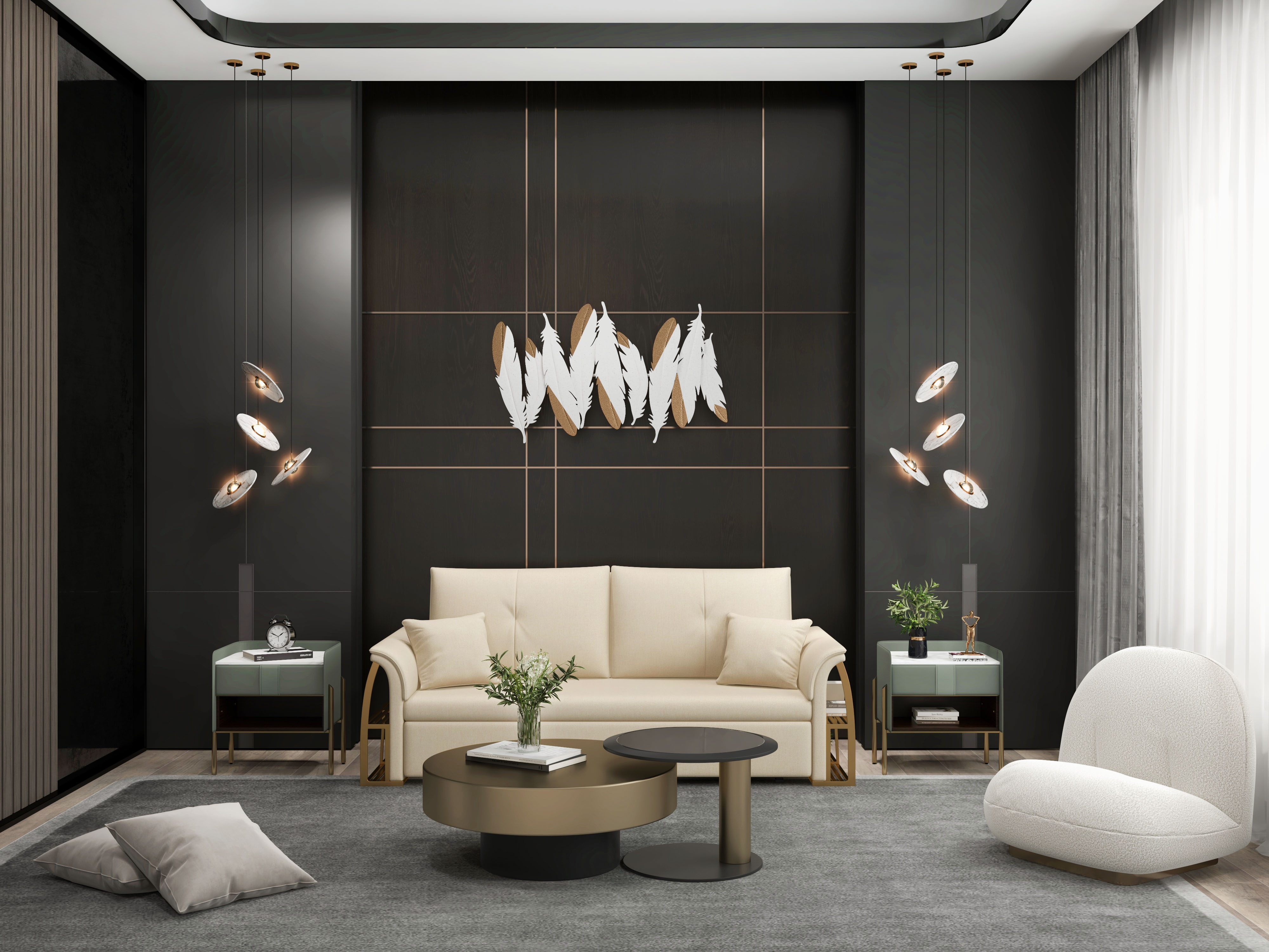 Een stijlvolle slaapbank biedt veel gemak in uw woonkamer