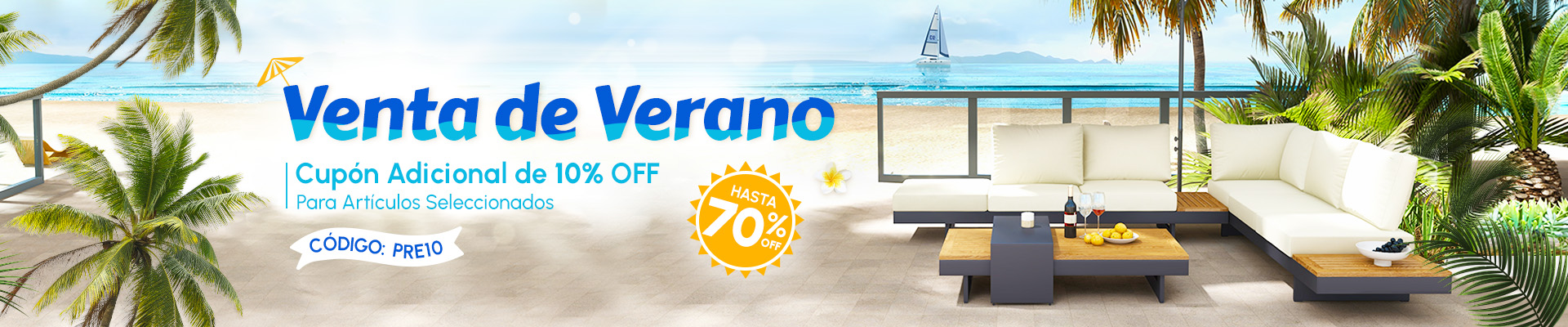 Oferta previa al verano｜Homary  ES