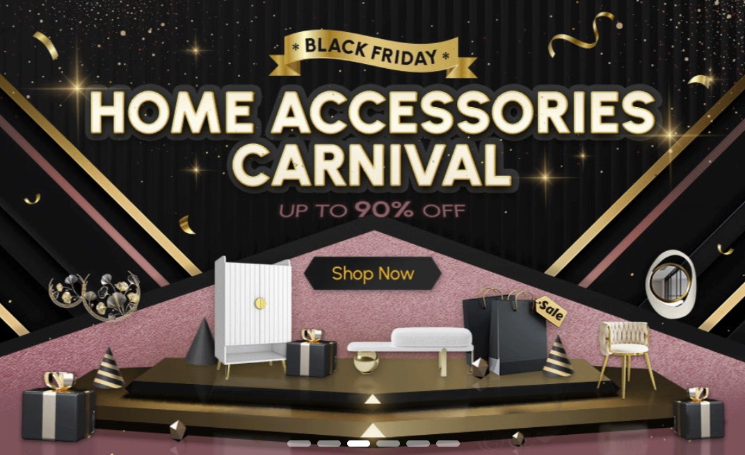 Midgame Retro: Homary Black Friday Furniture Carnival 2023