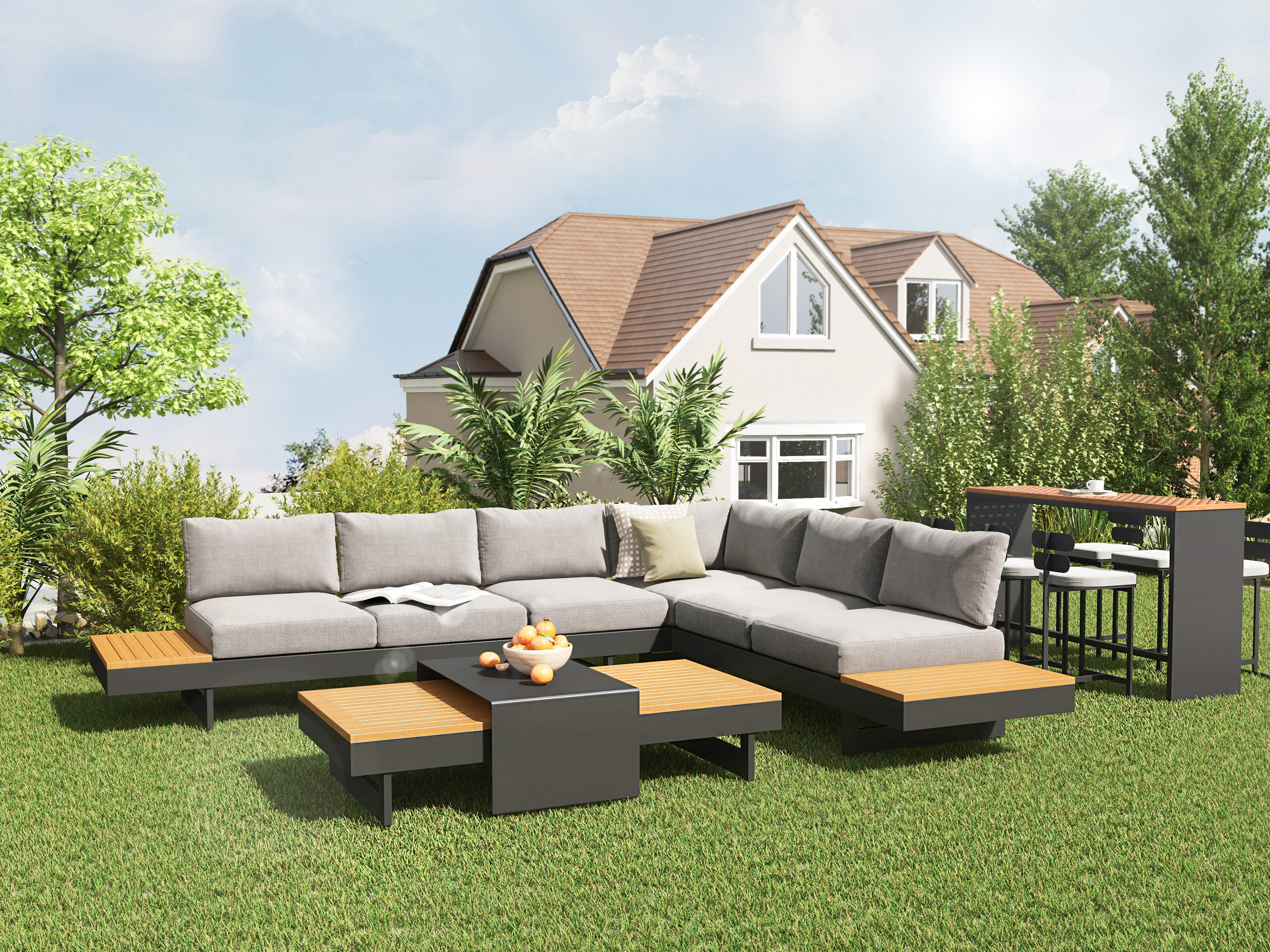 The Perfect Combination of Outdoor Furniture Set