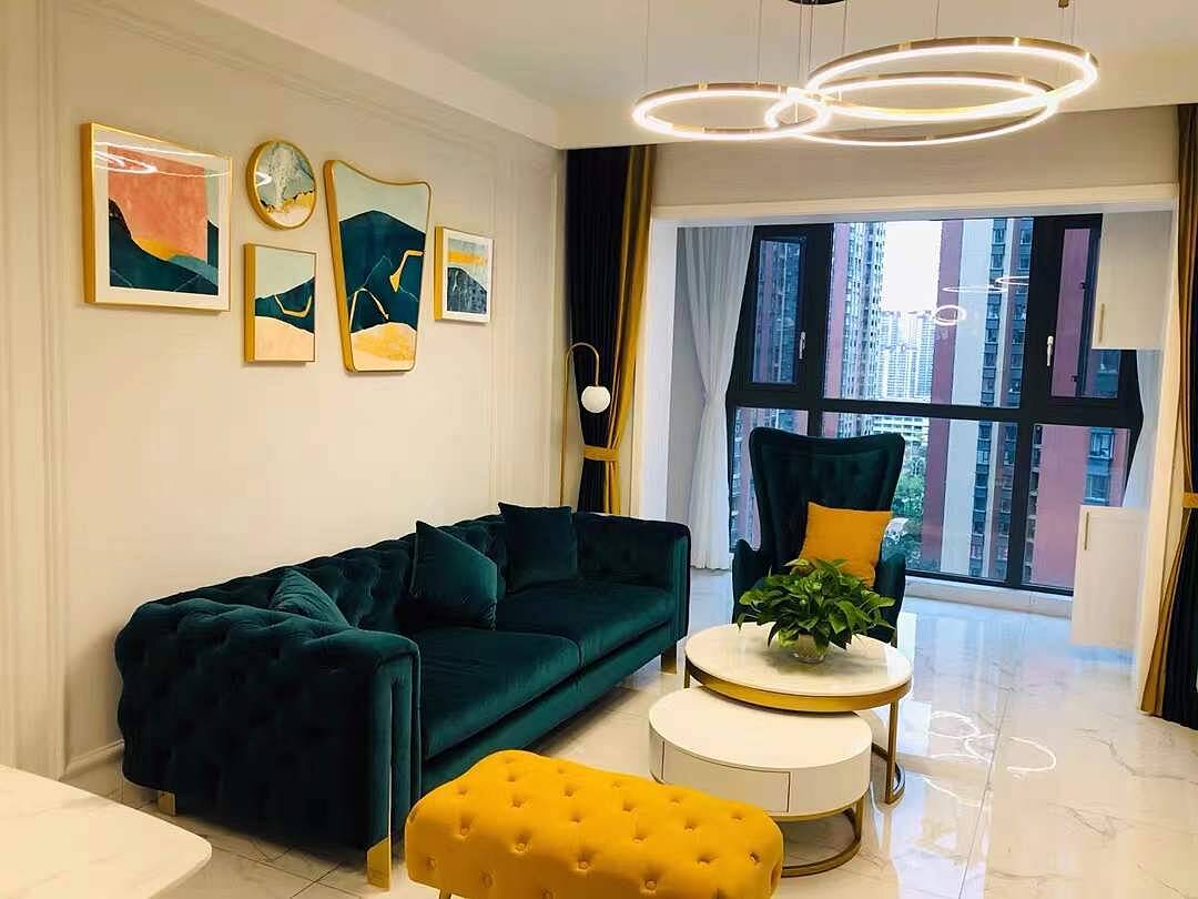 1500mm Modern Arc Floor Lamp with Shelf in Gold with Glass Shade & Marble Base featured image