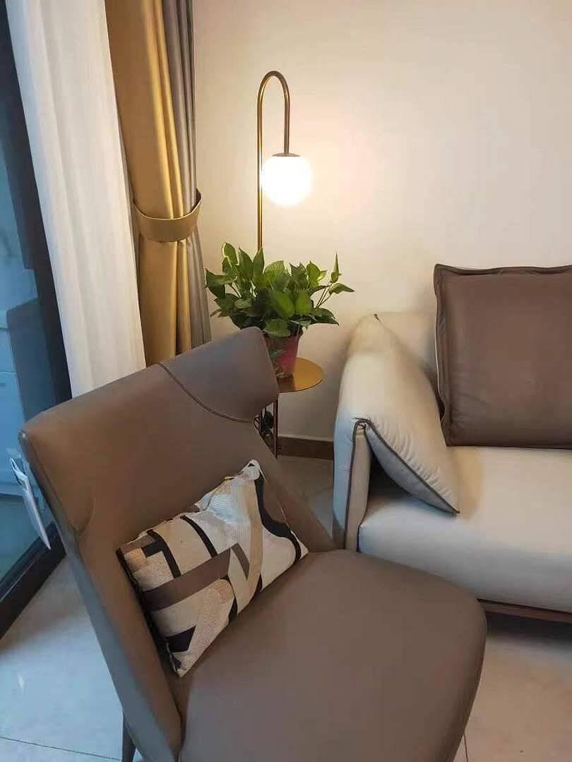 1500mm Modern Arc Floor Lamp with Shelf in Gold with Glass Shade & Marble Base featured image