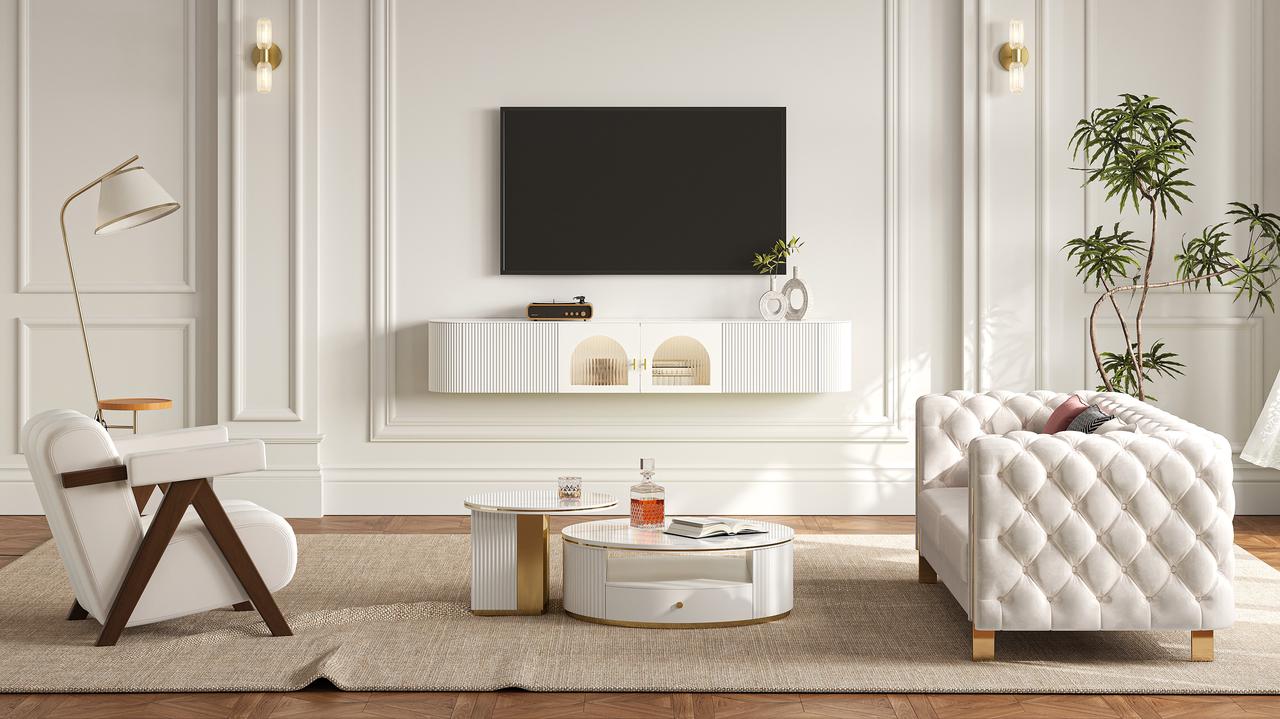 From Minimal to Bold: The Best Furniture Colors for White-Wall Interiors