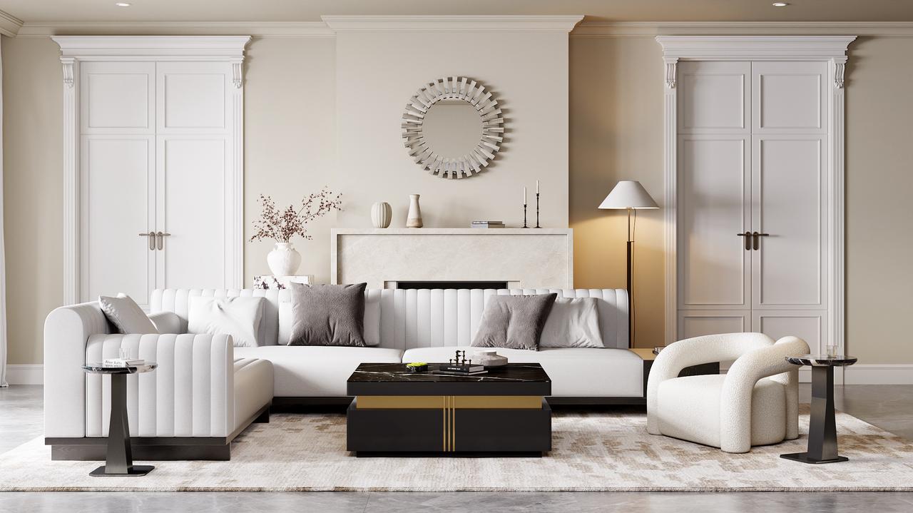 From Minimal to Bold: The Best Furniture Colors for White-Wall Interiors