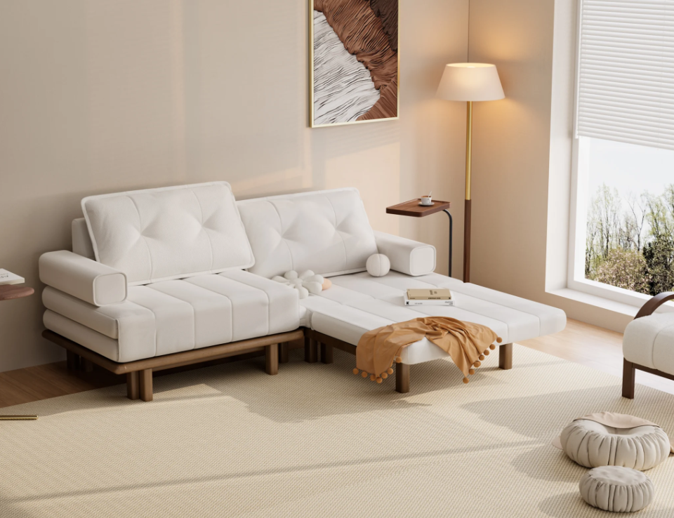 Platzsparende Wohnideen: Perfekt mit einem modernen Sofa-Bett
