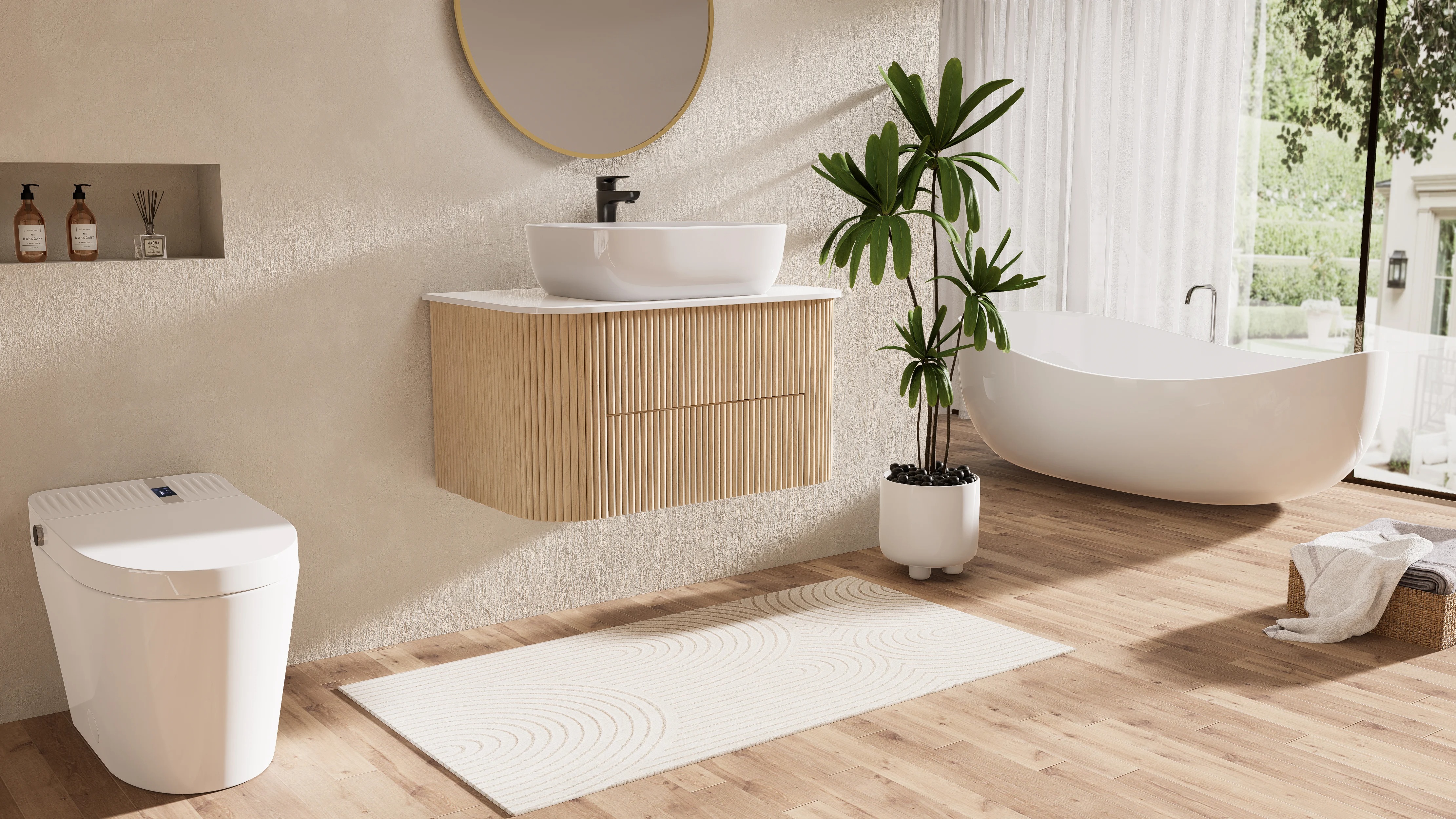 How Narrow Can a Bathroom Vanity Be? Space-Saving Ideas