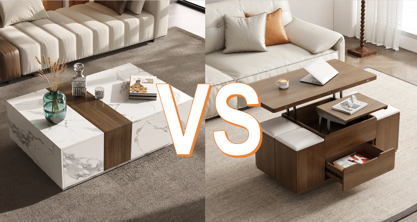 Quelle table basse choisir : modèle traditionnel ou extensible ?