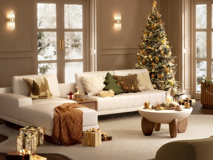 Holiday Living Room Ideas That Wow Guests