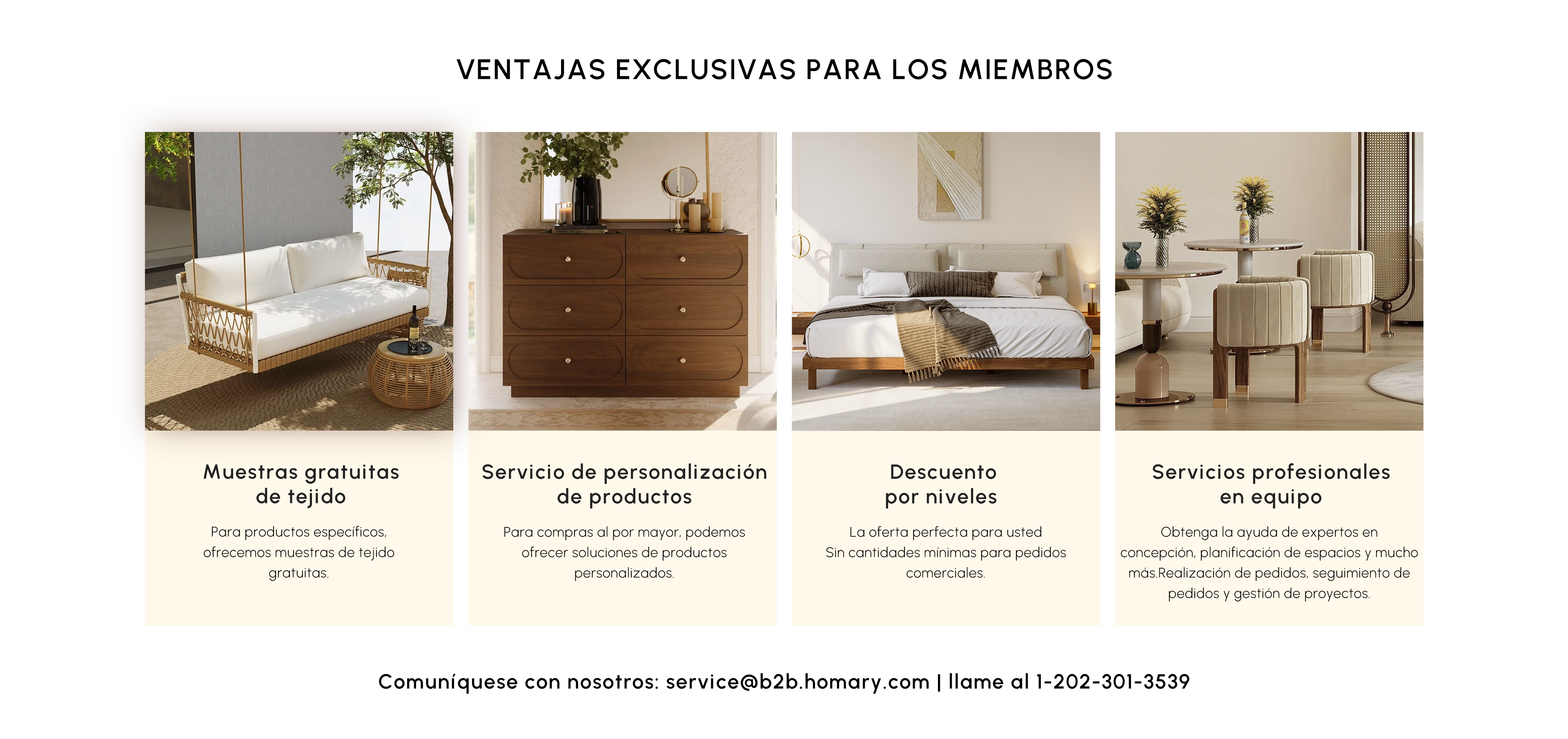 Programme Homary Trade | Business to Business｜Homary  ES