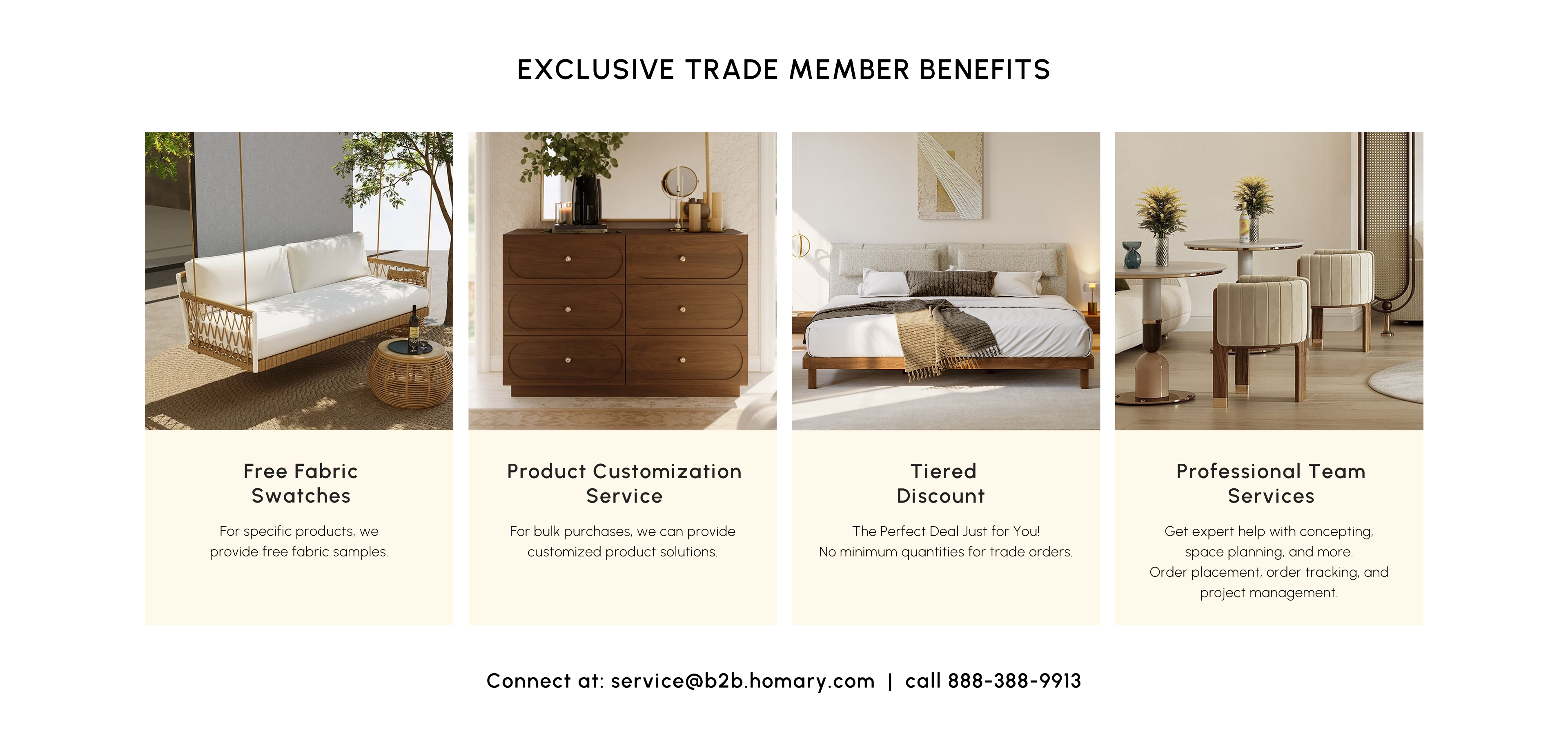 Homary Trade Program | Business to Business｜Homary