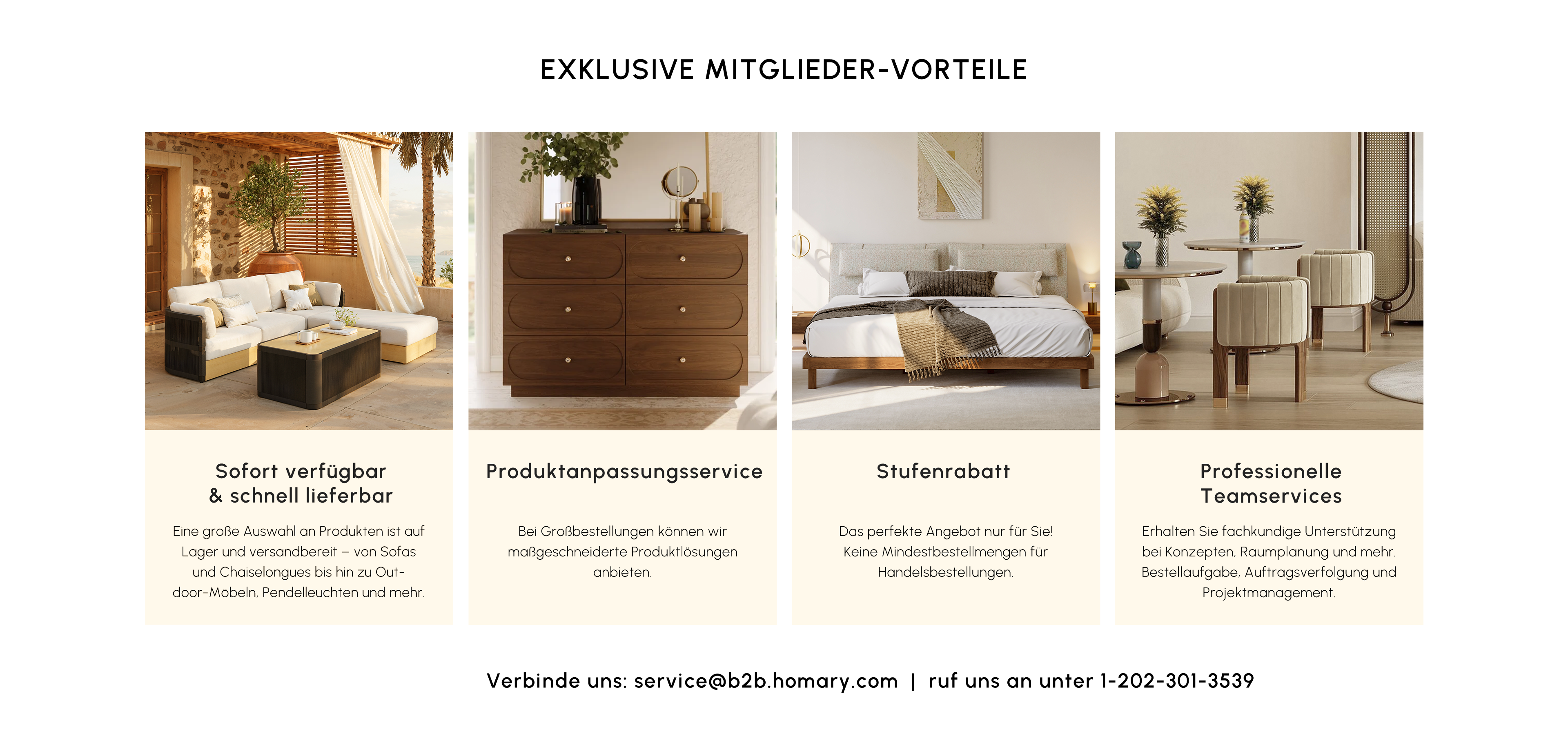 Homary Trade Program | Podnikání k podnikání｜Homary  DE