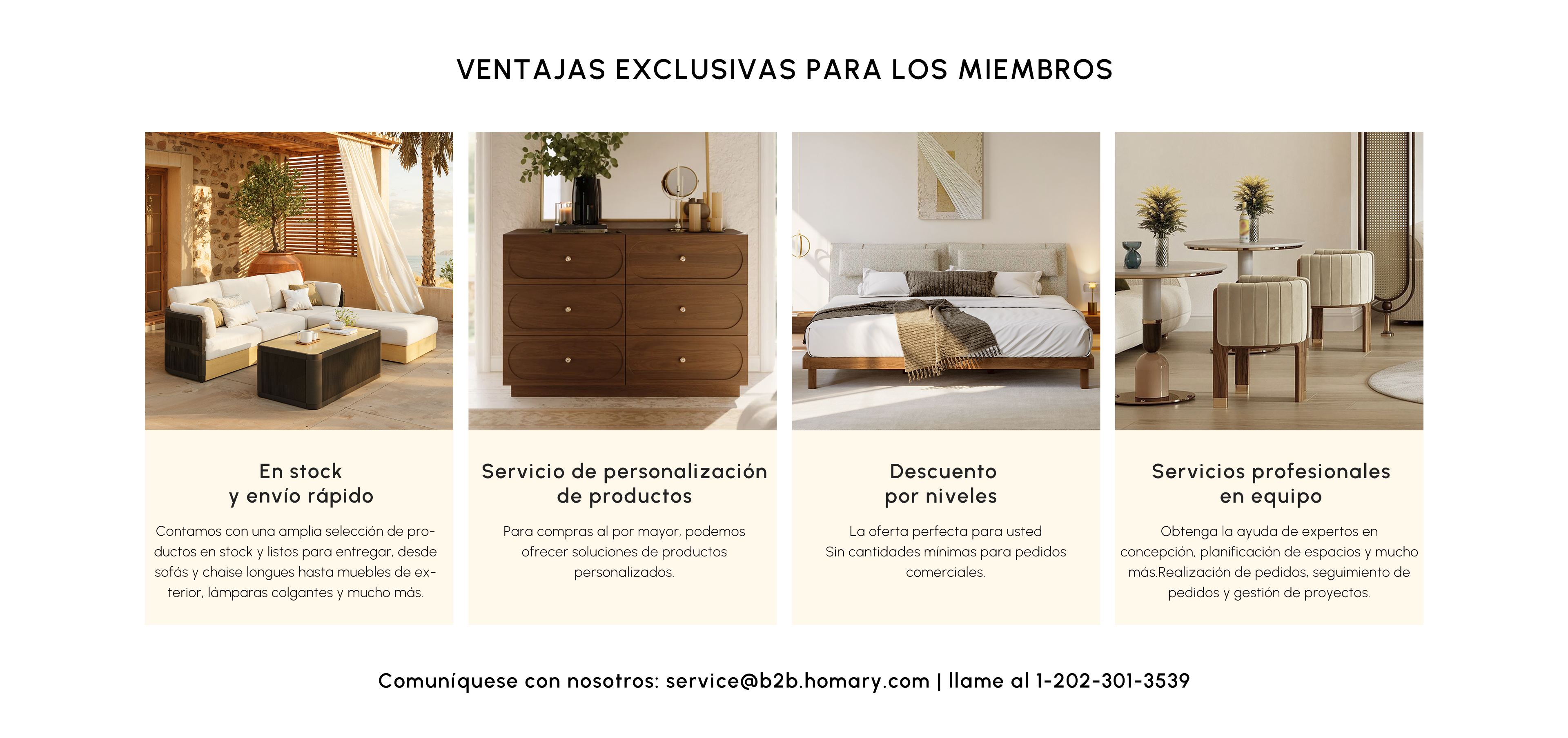 Programme Homary Trade | Business to Business｜Homary  ES