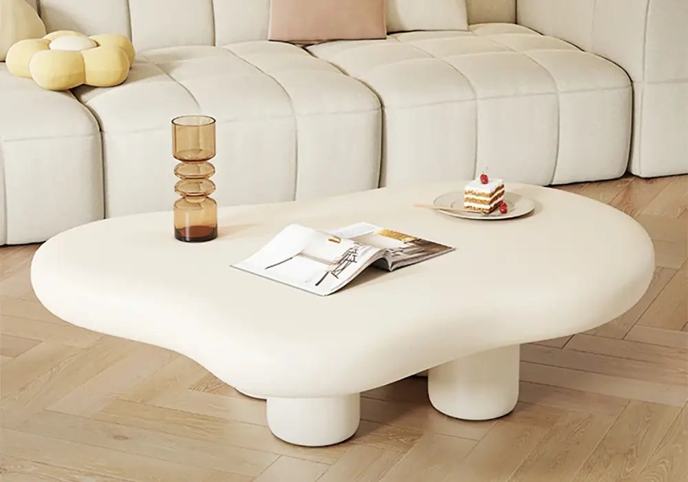 Irregular Cloud-Shaped Abstract Coffee Table