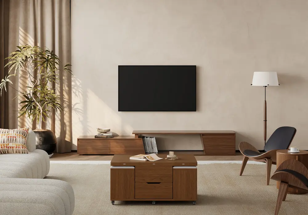 How to Choose a TV Stand: Width, Height & Depth for 43″–85″ TVs