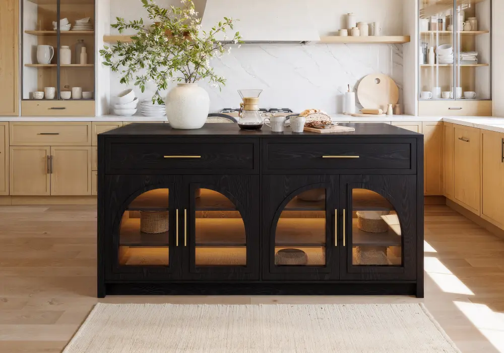 Arune 1803 mm LED-Lit Kitchen Island
