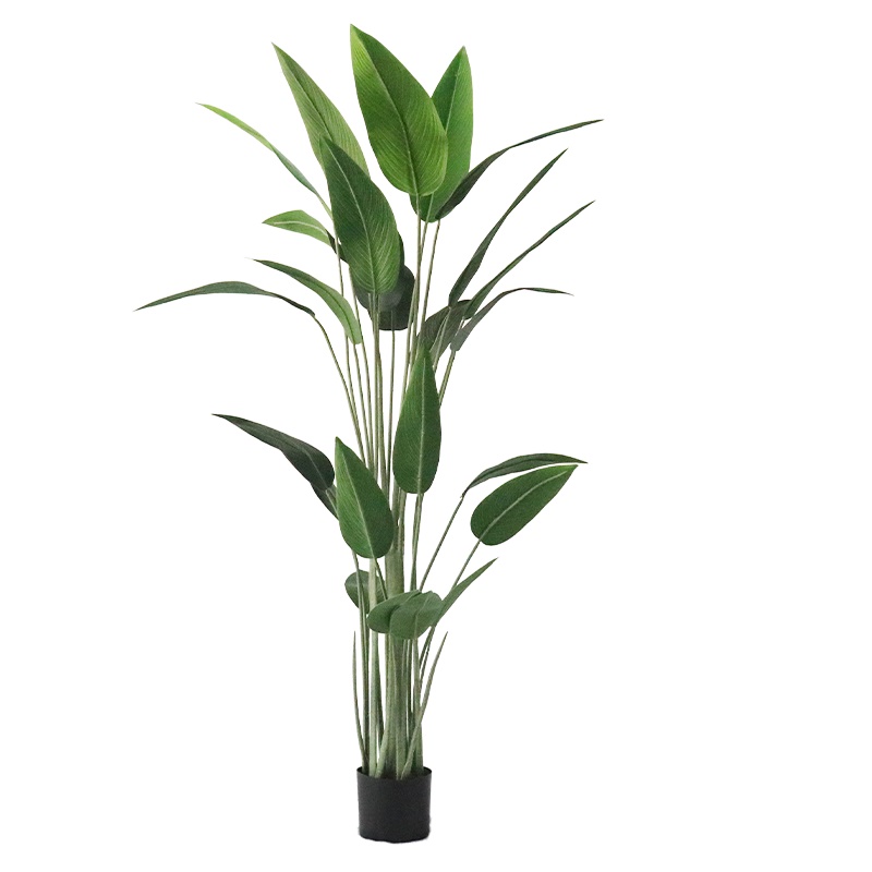 70.9" Artificial Canna Tree 1 Piece Faux Plastic Indoor & Outdoor Plant