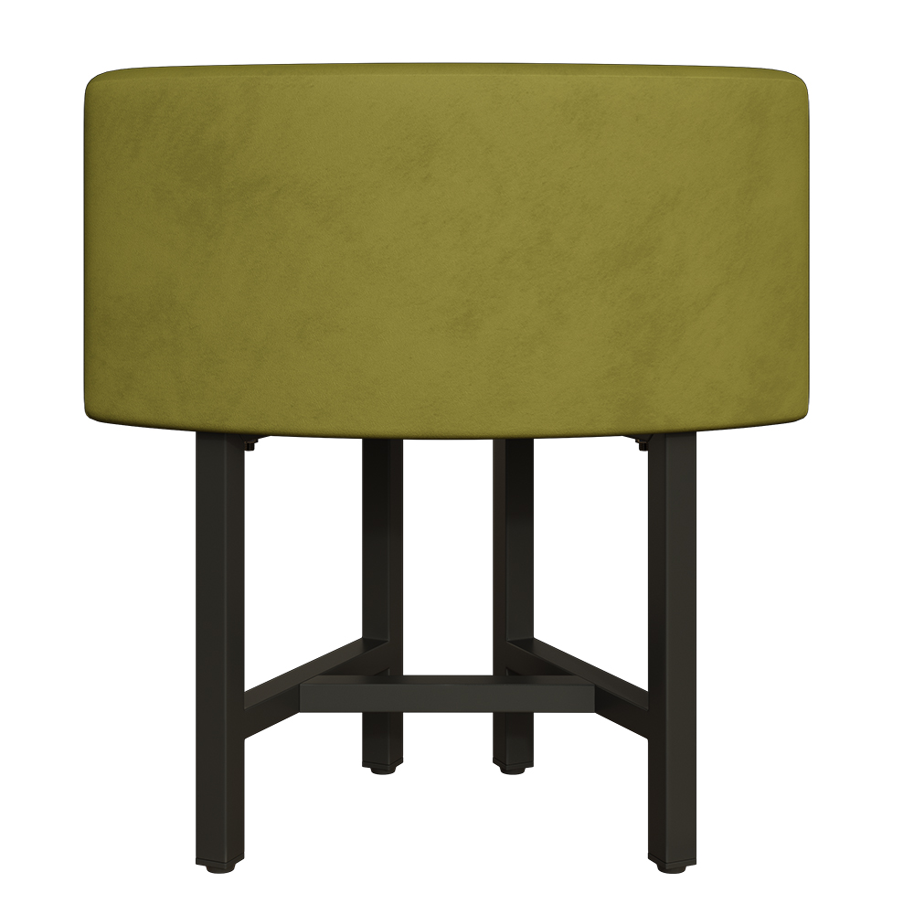 Juego de mesa de comedor redonda de madera de 4 plazas de 40 pulgadas, sillas tapizadas amarillas para balcón rincón
