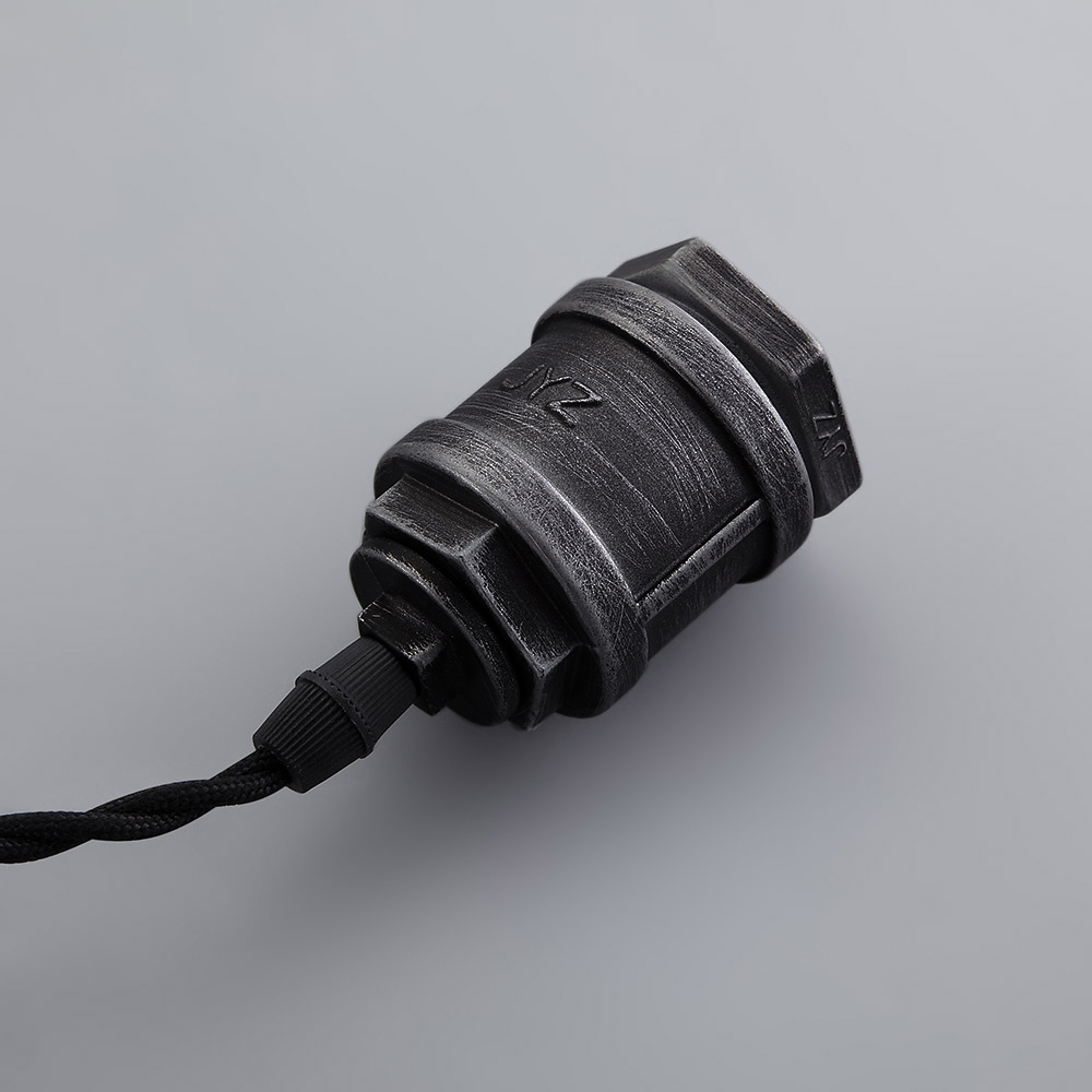 Lámpara colgante de tubería de plomería industrial de 6 luces para isla de cocina