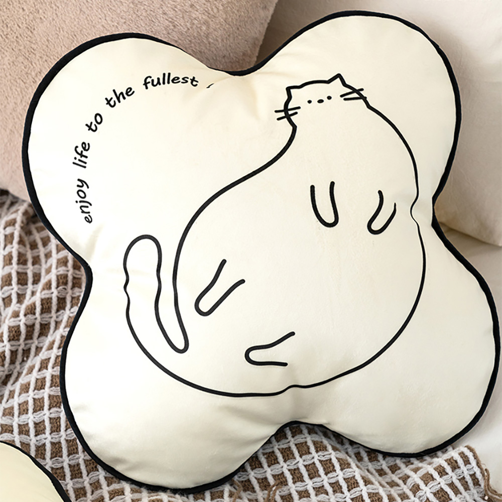 Modern White Black Velvet Throw Pillow Cover Cushion Cover Protector 16 X 16 Inches in US