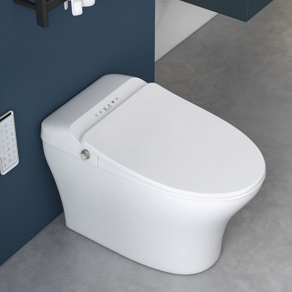Nexin C1 Tankless Smart Set of 2 Floor Mounted Automatic Toilet Self Clean Smart Toilet