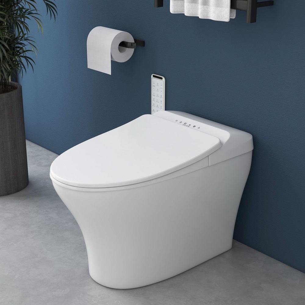 Nexin C1 Tankless Smart Set of 2 Floor Mounted Automatic Toilet Self Clean Smart Toilet