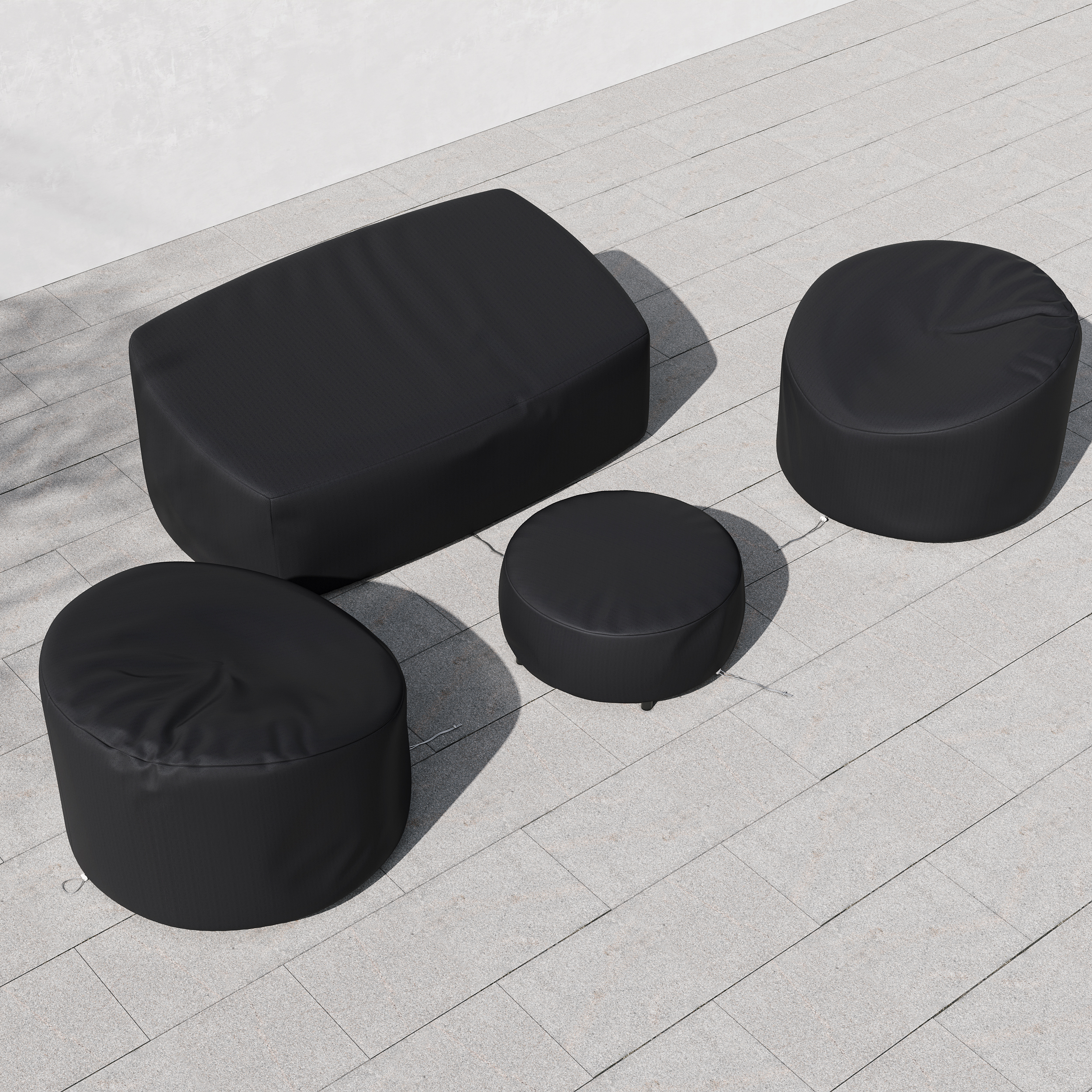 600D Tough Canvas Waterproof Outdoor Patio Furniture Covers