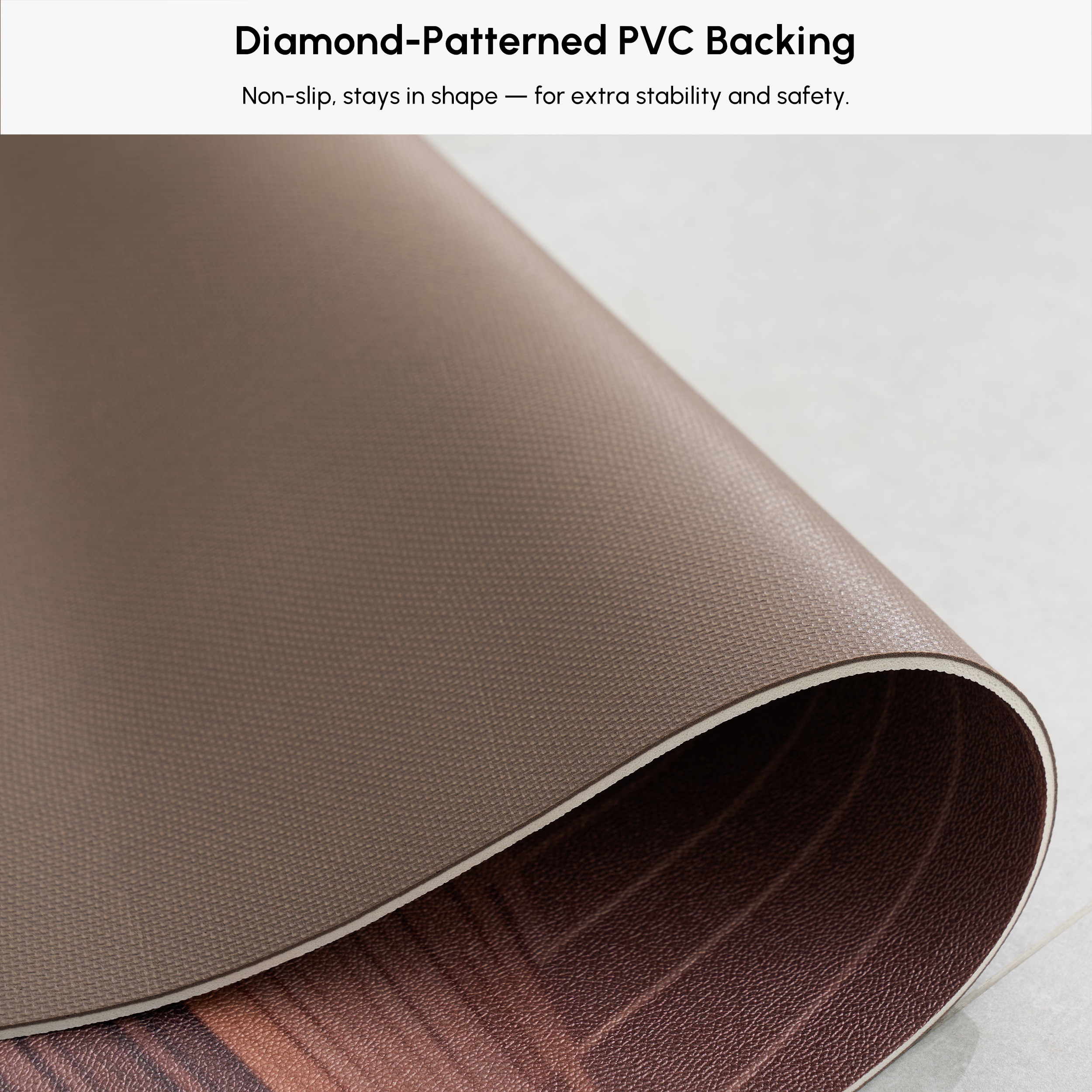 1500mm x 2400mm Indoor Area Rug–Geometric, Non-Slip, Waterproof