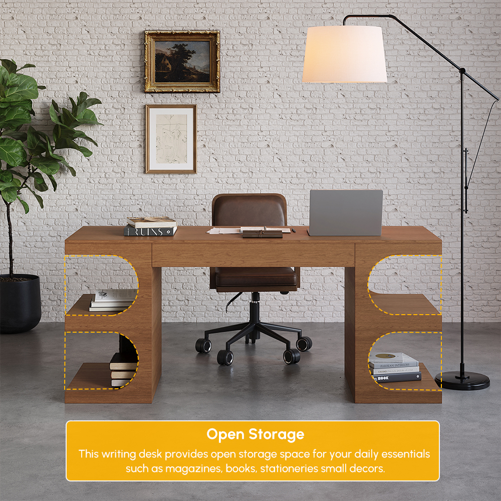 Ashley Rowanbeck 3 Piece Home Office Desk Set H821-44-01-17 - Portland, OR  | Key Home Furnishings, image size:1000x1000