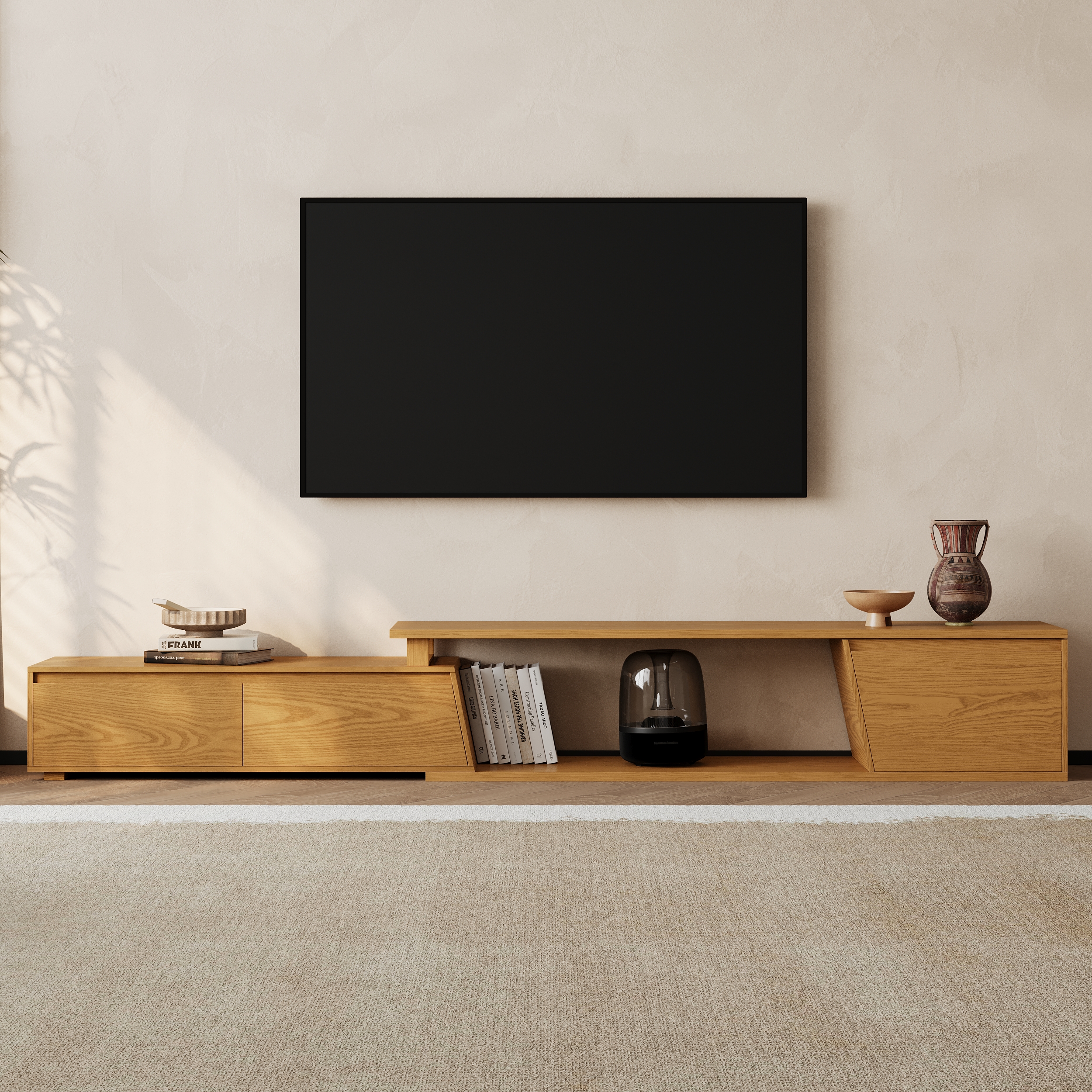 Finition:Bois Naturel | Orientation:Réversible | Taille:180 cm