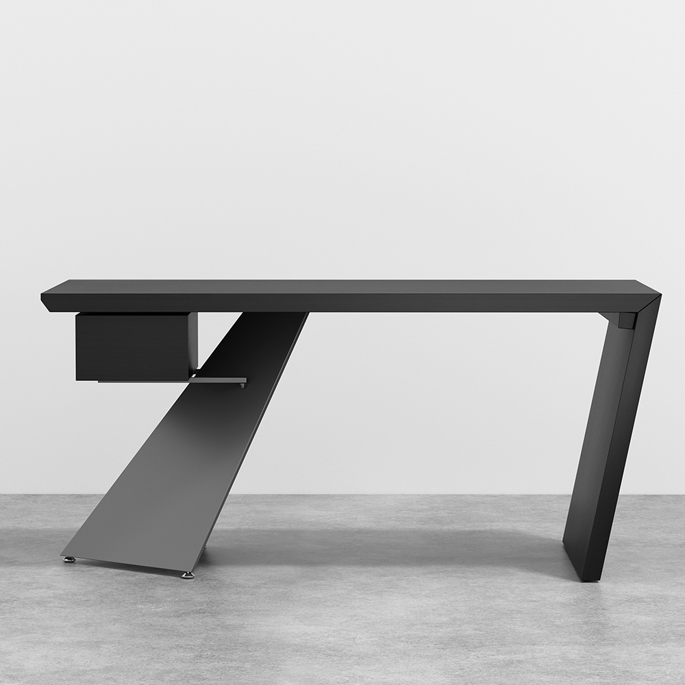 Finition:Noir | Nombre De Tiroirs:1 | Taille:140 cm