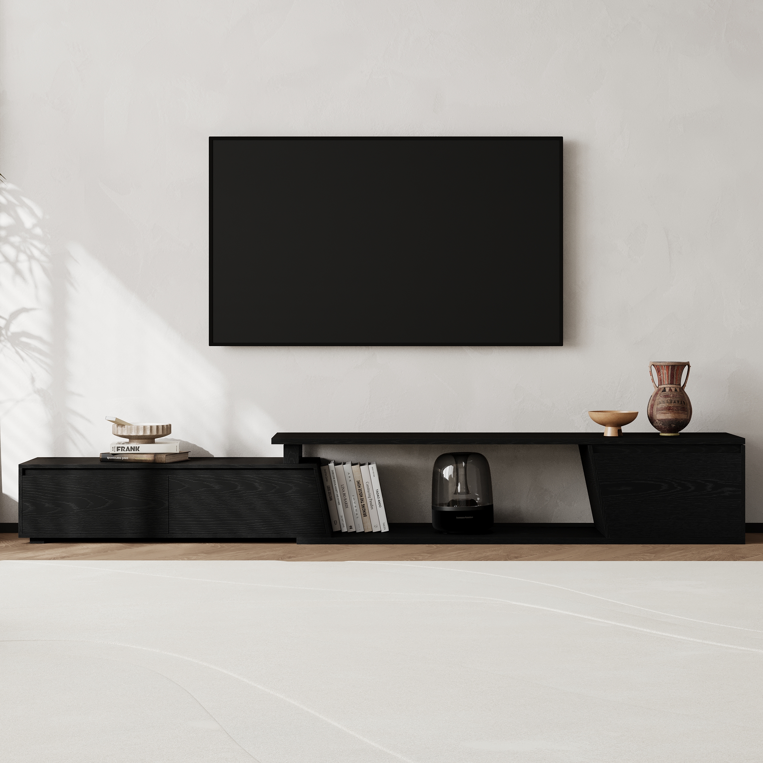 Finition:Noir | Orientation:Orienté Vers La Droite | Taille:120 cm