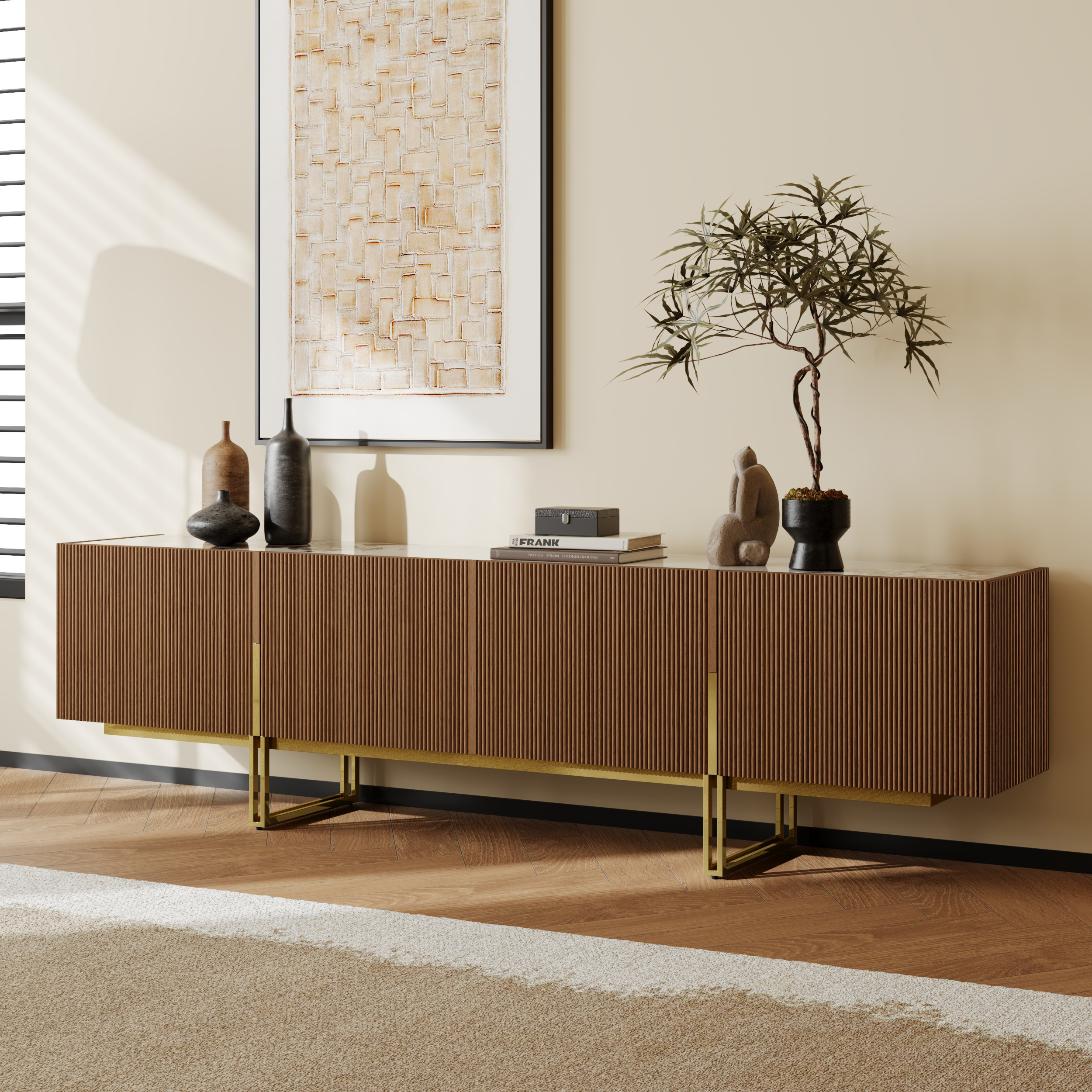Finition:Noyer | Spécifications:Standard | Option De Style:Standard | Taille:150 cm