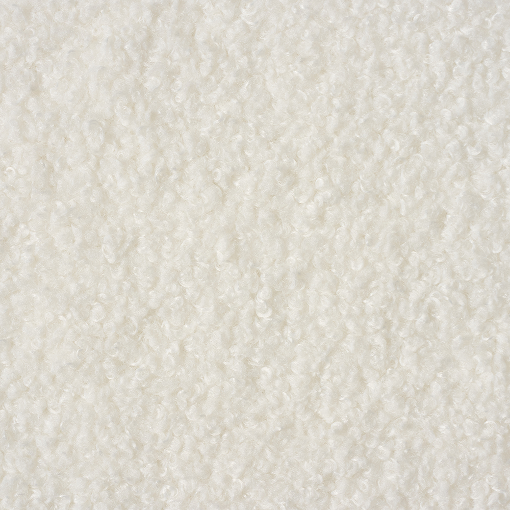 Quantité:Simple | Tissu & Couleur:Bouclé Blanc Chaud