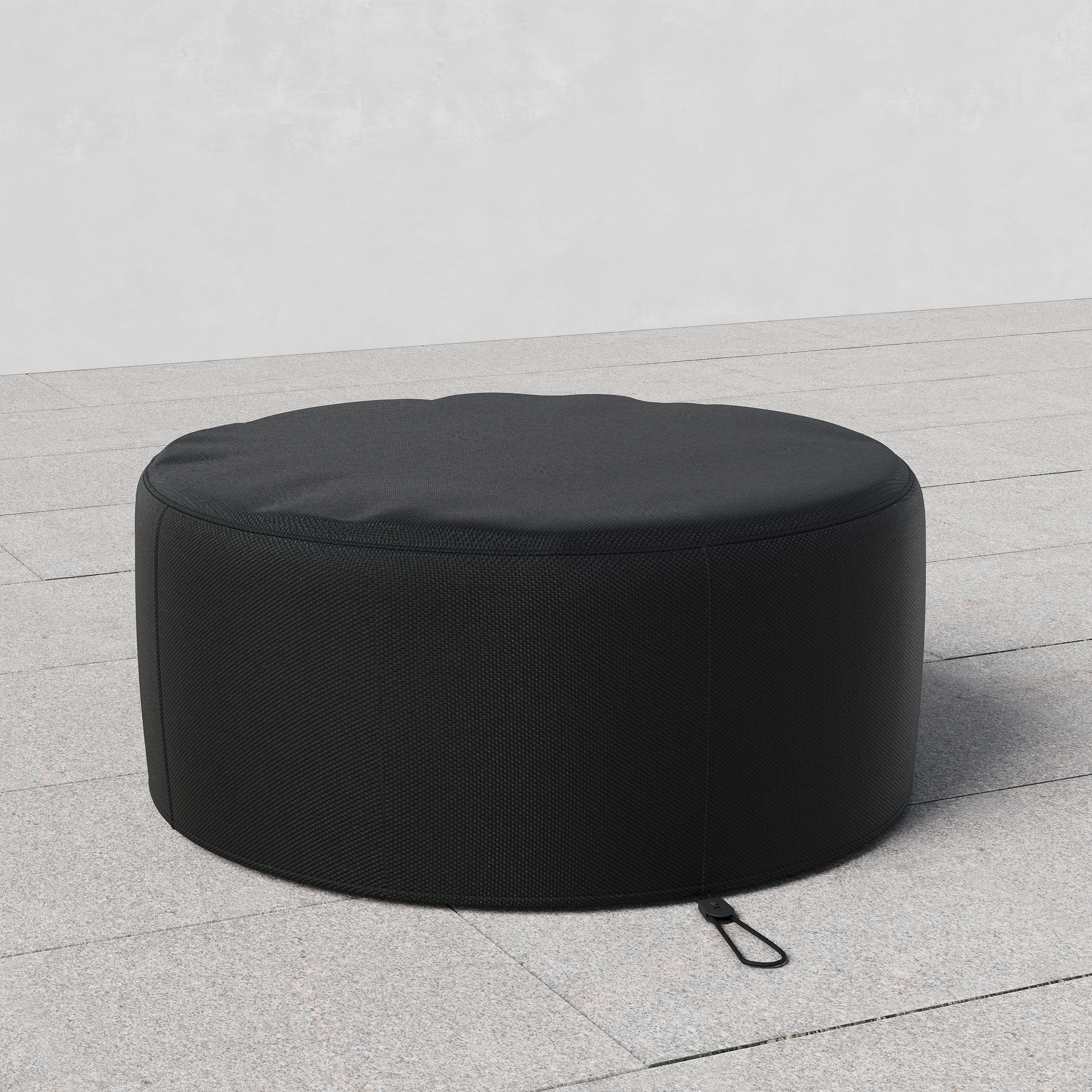 Cocaro 600D robustes Canvas wasserdichte Outdoor-Terrassen-Feuertischabdeckung