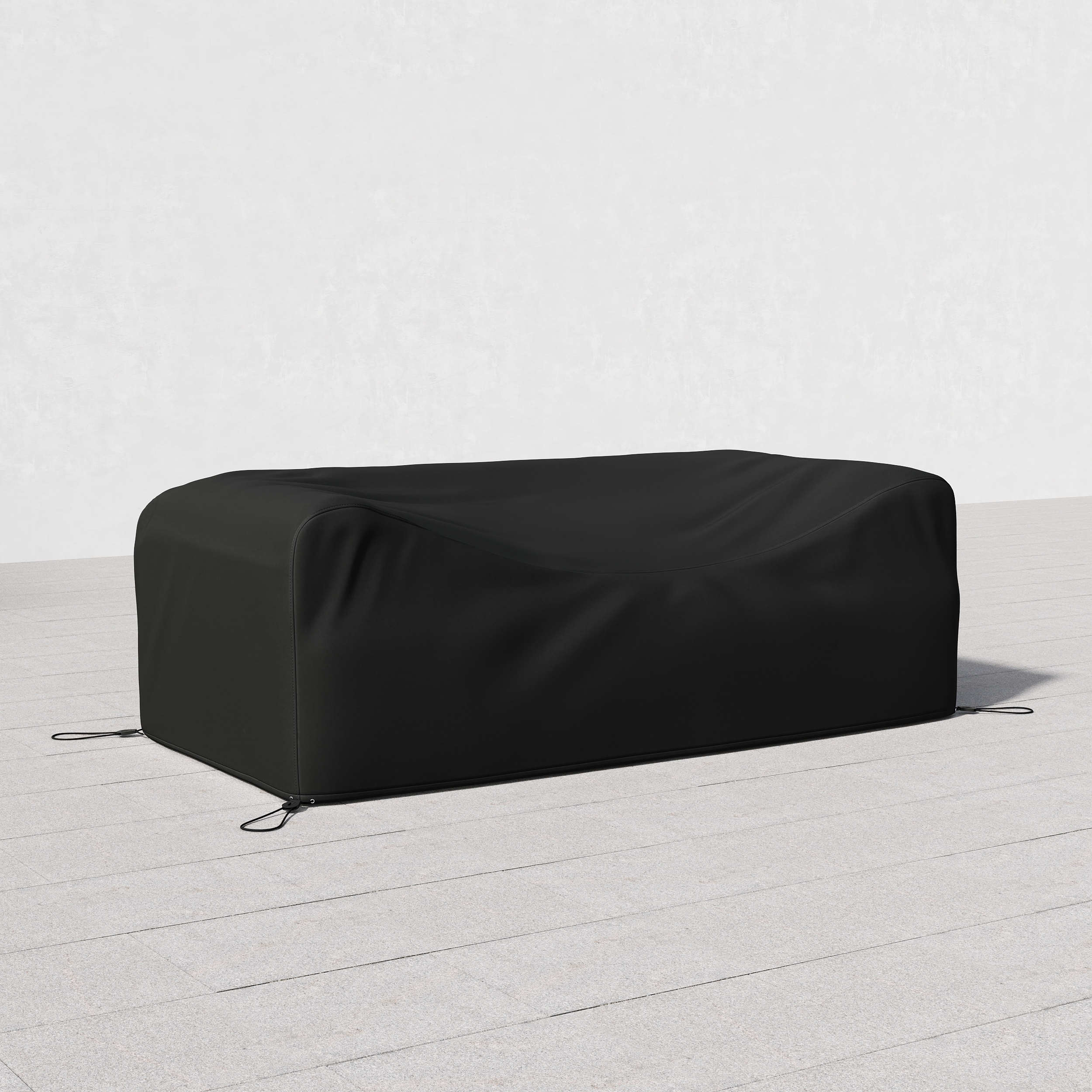 Resaro 600D strapazierfähige, wasserdichte Outdoor-Terrassen-Sofa-Abdeckung für 2-Sitzer